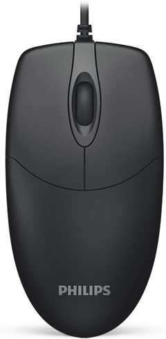 Mouse Philips M234 Usb 1000dpi Black - comprar online