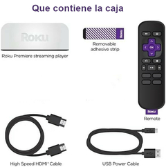 Roku Premiere 4k 3920RW-SW con Control Remoto - AHP Insumos