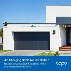 Panel Solar Tapo A200 4,5W cable 4m - AHP Insumos