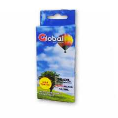Cartucho Global HP 564XL CB322WN Photo Black con Chip Medidor 14.5 Ml