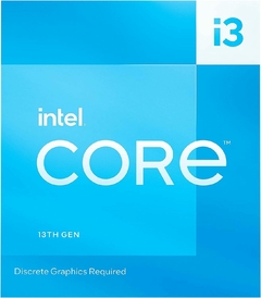 Procesador Intel Core i3 13100F Quad Core 4.5Ghz LGA1700 sin Video BX8071513100F - comprar online