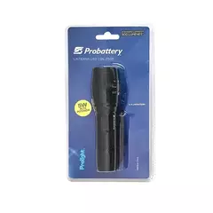 Linterna a pilas 5W Probattery 3 modos de trabajo Zoom para foco