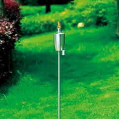 Antorcha de Acero Inoxidable 115cm para Citronella - tienda online