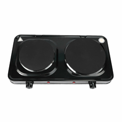 Anafe eléctrico 2 hornallas 1500W y 1000W Kushiro AEK-2500 - tienda online