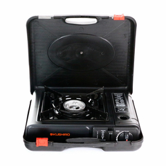 Anafe Portatil Camping a Gas Butano Kushiro APCAGB01 con maletin en internet