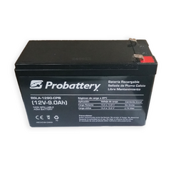 Bateria Electrolito Absorbido 12v 9.0A Probattery 151 x 65 x 94 mm BSLA-1290-CPB - AHP Insumos