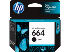 HP 664 negro original 2ml F6V28AB