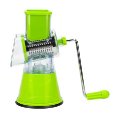 Rallador de Vegetales Manual con Tambores de Acero Inoxidable intercambiables - AHP Insumos