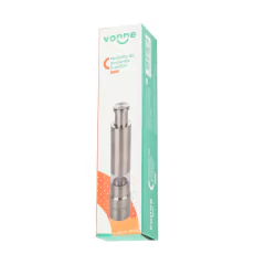Imagen de Molinillo de Pimienta a piston acero inoxidable Vonne