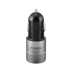 Cargador 12v automovil Etheos 2 puestos usb - comprar online