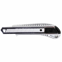 Cutter de Aluminio Barovo hoja 18 mm x 100mm CUT-0018