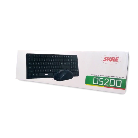 Combo Teclado y Mouse a Cable Shure D5200