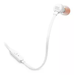 Imagen de Auriculares JBL Tune 110 in-ear blancos a cable