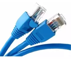 Cable Red Patchcord 5 metros Azul Cat. 5 - comprar online