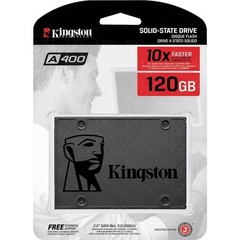 SSD interno Kingston 120GB A400 SA400S37/120G