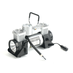 Minicompresor 150 PSI Kushiro Doble Pistón con maletín DMCI-0001