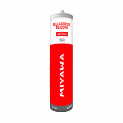 Sellador de silicona acética uso general blanco MIYAWA DSSI-280B - comprar online