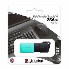 Pendrive 256gb Kingston DTXM Exodia Retractil 3.2 Negro