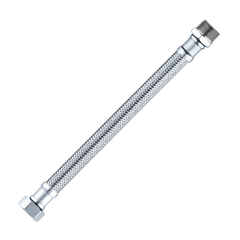 Flexible Mallado 1/2" a 1/2" x 50cm Rosca macho fija