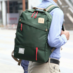 Mochila Zom 341GR verde con beige y rojo 30x12x44cm - tienda online