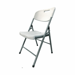 Silla Plegable Jardín Pro blanca Kushiro FSPI-BMBL