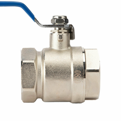 Válvula Esférica HH 1 1/2" de acero cromado Gloa VEHH-1 1/2 - AHP Insumos