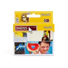 Imagen de Cartucho Gneiss 564 amarillo para HP
