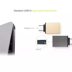 Imagen de Adaptador OTG USB a Tipo C JG-OTGIPHTC