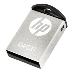 Pendrive 64gb HP Mini metalico HPFD222W-64 en internet