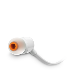 Auriculares JBL Tune 110 in-ear blancos a cable - comprar online