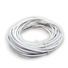 Cable Red Patchcord 10 metros Blanco Cat. 5 en internet