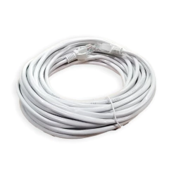 Cable Red Patchcord 10 metros Blanco Cat. 5 - AHP Insumos