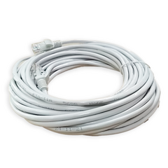 Cable Red Patchcord 10 metros Blanco Cat. 5 - comprar online
