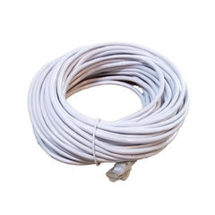 Cable Red Patchcord 20 metros Blanco Cat. 5 en internet