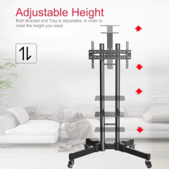 Soporte movil tipo Stand con Ruedas para TV de 32 a 70" en internet
