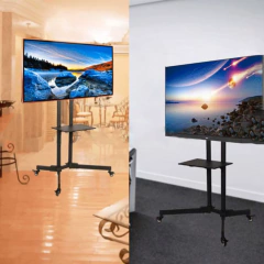 Soporte movil tipo Stand con Ruedas para TV de 32 a 70" en internet