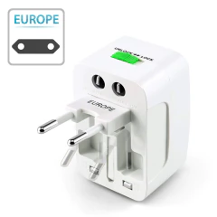 Adaptador Universal de viaje para enchufes en internet