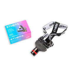 Linterna LED de Cabeza a pilas alcance 100m Etheos LU-C3 - tienda online