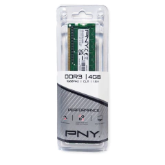 Memoria Ram 4Gb DDR3 PNY 1600mhz Performance MD4GSD31600BL - AHP Insumos