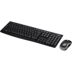 Combo Teclado y Mouse inalambrico Logitech MK270 Negro en internet
