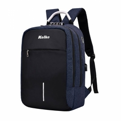Mochila Kolke KVM-338 Antirobo con candado Gris Oscuro - comprar online