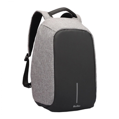 Mochila Kolke KVM-245 Antirobo Gris Claro