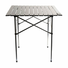 Mesa Plegable de Aluminio p/ Camping Kushiro 70 x 70cm en internet