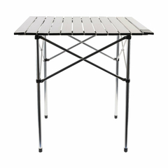 Mesa Plegable de Aluminio p/ Camping Kushiro 70 x 70cm - AHP Insumos