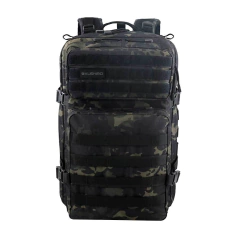Mochila Tactica Camping Kushiro 45L Camuflado Oscuro