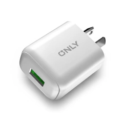 Cargador USB Only Rush 220v a 5v 0,8A Blanco Box