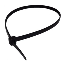 Precinto Negro 300mm x 4,8mm. Bolsa por 100unid. Tension 22 kg
