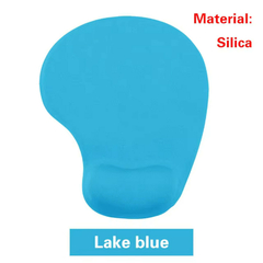 Mouse Pad con Gel 19 x 23 cm en blister Celeste - comprar online