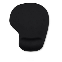 Mouse Pad con Gel 19 x 23 cm en blister Negro