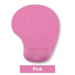Mouse Pad con Gel 19 x 23 cm en blister Rosa - comprar online
